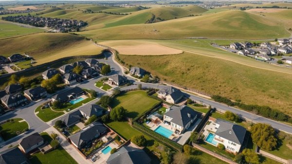 Brenda Leon case Antioch aerial view of suburban neighborhood.