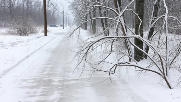 Ice Storm Leaves Thousands Without Power in a Mississippi County