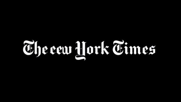 New York Times logo on black background, Epstein Files Release