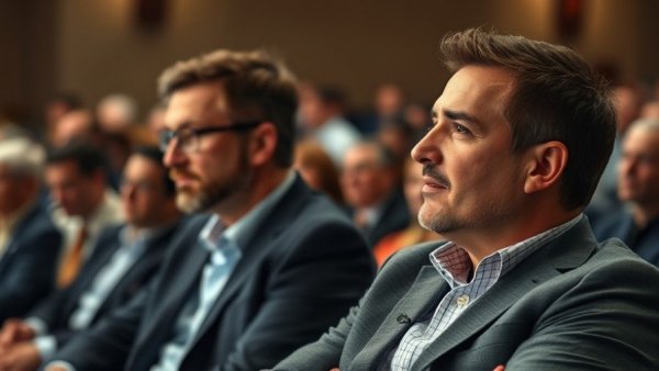 Two men addressing a panel, indoors, Minneapolis ICE Shooting Incident.