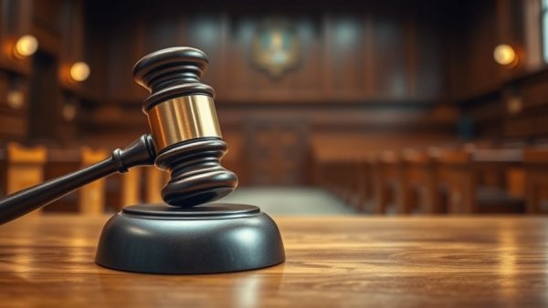 Judge's gavel in an empty courtroom, Richmond pastor convicted of sexually assaulting child.