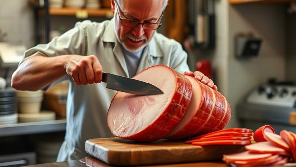 The Man Who Cuts the Perfect Slice of Ham