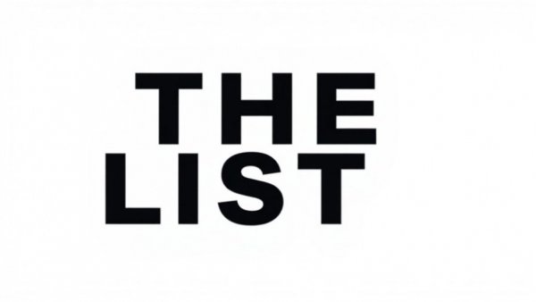 Graphic design displaying 'THE LIST' for biopharma companies in the Greater Bay Area.