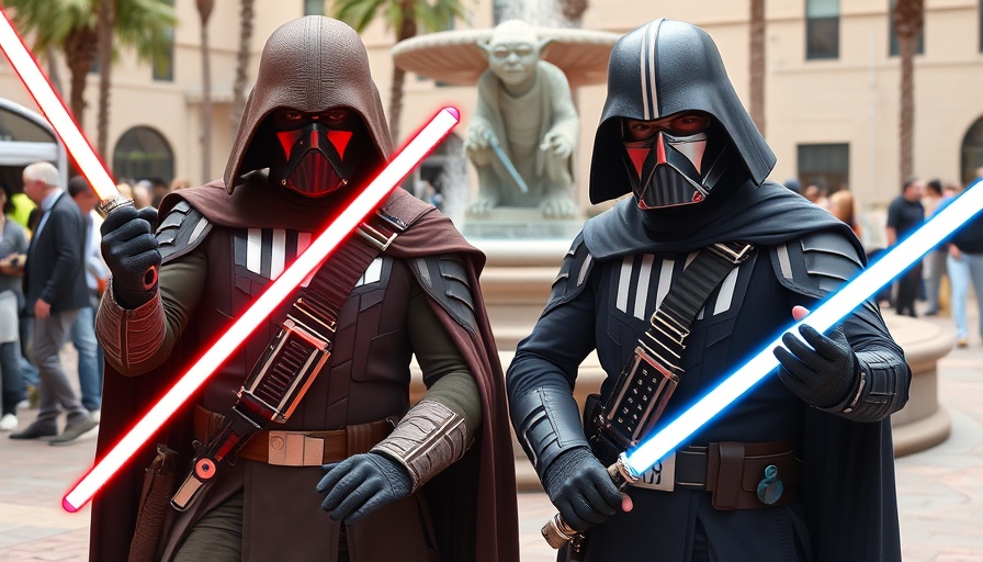Elaborate Star Wars costumes at San Francisco event