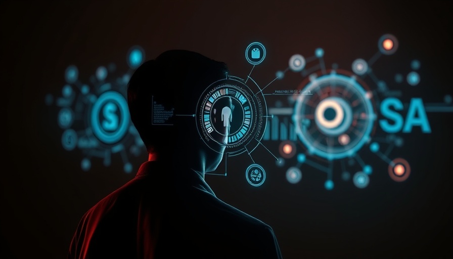 Futuristic AI for life management with holographic displays.