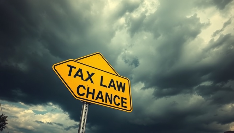 Sign indicating tax law changes, suggesting urgency about Employee Retention Credit Deadline Changes.
