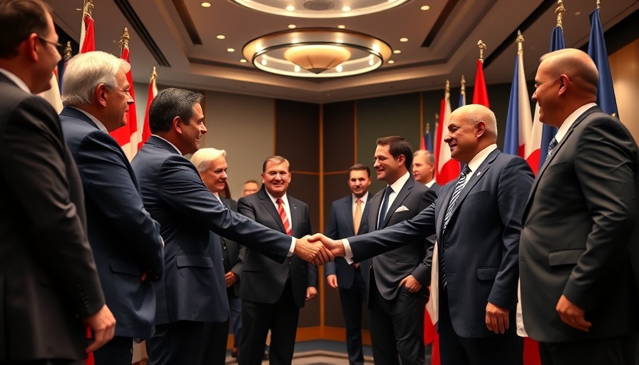 Leaders solidify Canada Europe security partnership at a conference.