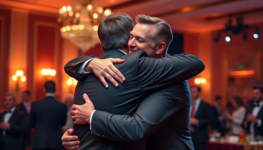 San Jose politics and elections warm embrace at an event.