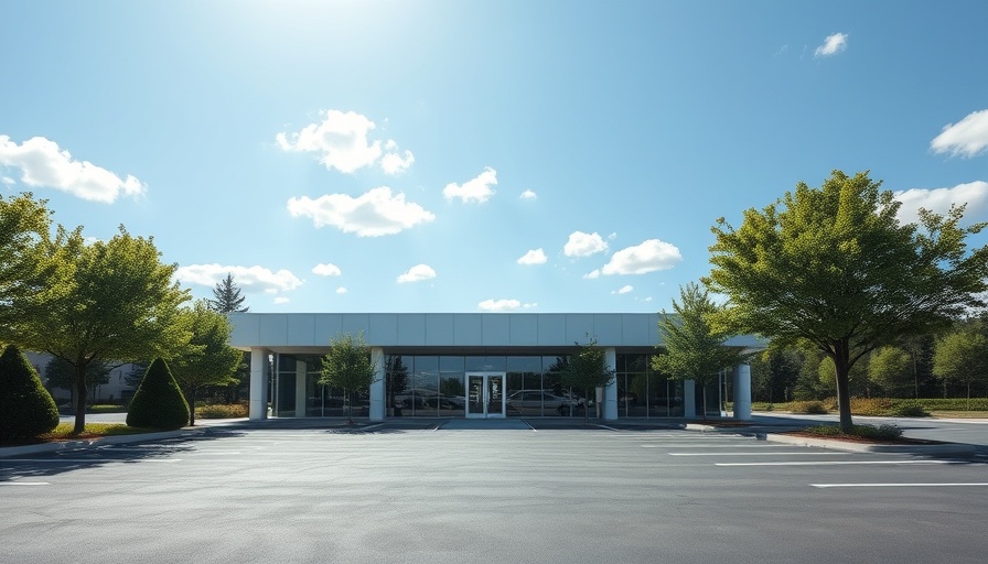 East Bay industrial real estate acquisition featuring a modern office building.