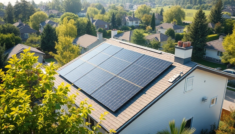 California Supreme Court rooftop solar panel owners, solar panels on suburban rooftop.