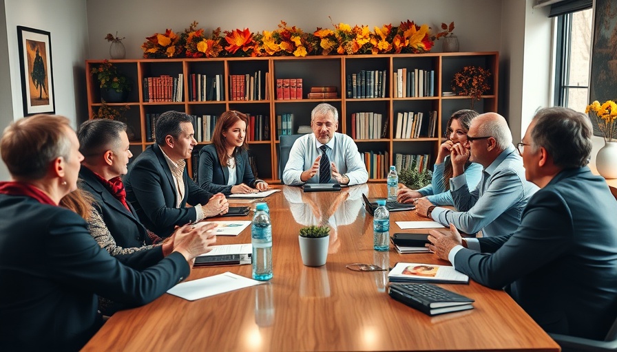 Officials at a roundtable discussing Social Security Administration upheaval.
