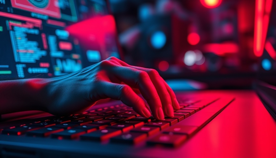 Close-up of hand on keyboard highlighting ChatGPT dangers