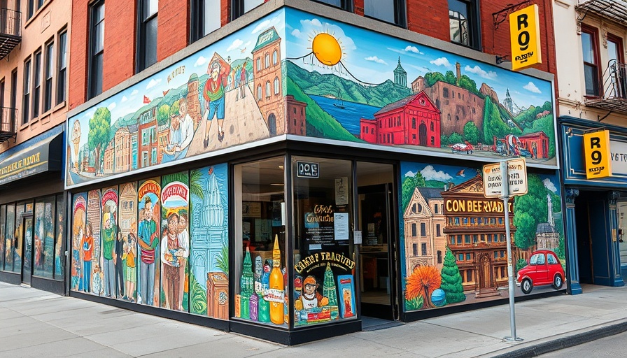 Vibrant mural in Excelsior District, San Francisco local news.