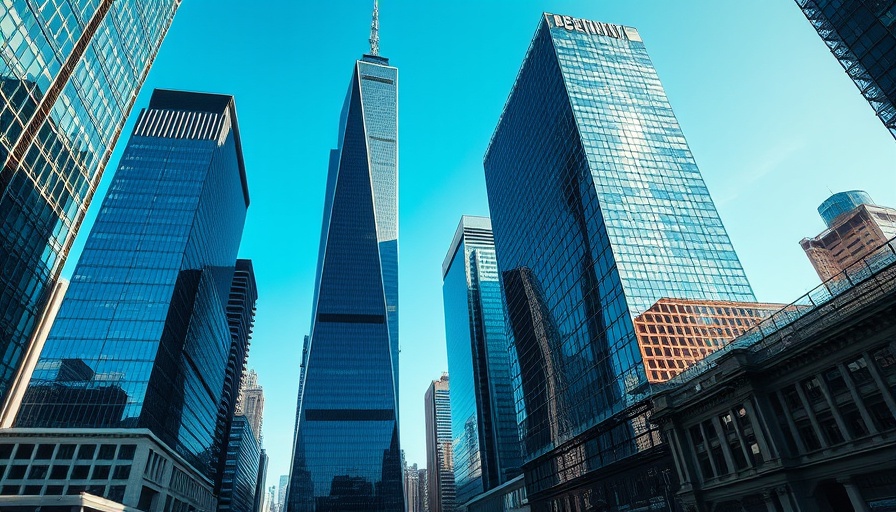 Modern skyscrapers in downtown San Francisco.