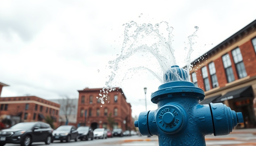 San Francisco local news: Fire hydrant with 'Work in Progress' sign in the city.
