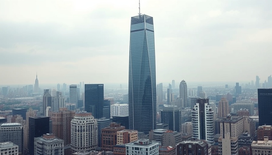 Tall skyscraper over urban landscape, relating to Witkoff Group withdrawal Hilton hotels.
