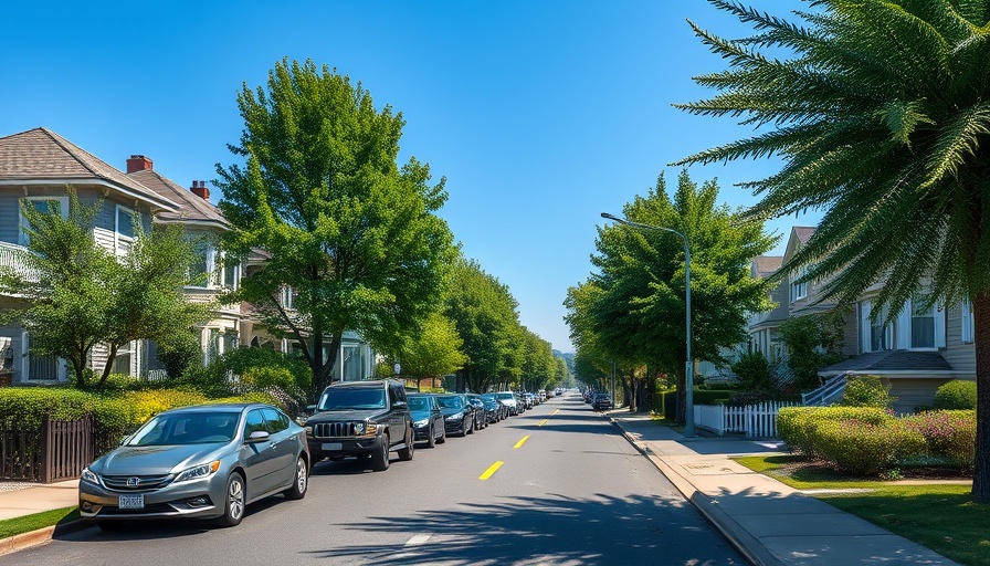 Suburban street view with parked cars in a scenic Berkeley neighborhood.