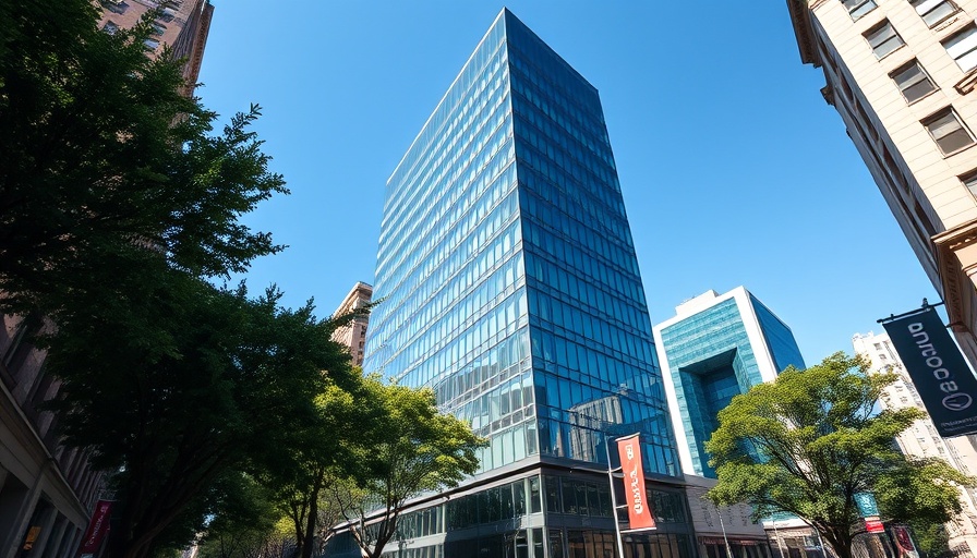 San Francisco high-rise building reflecting blue sky, anthropic san francisco news