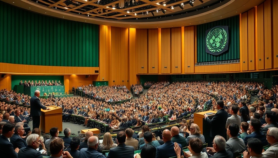 International assembly on climate change denial impact.