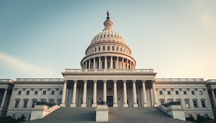 US Capitol building symbolizing federal workers shutdown.
