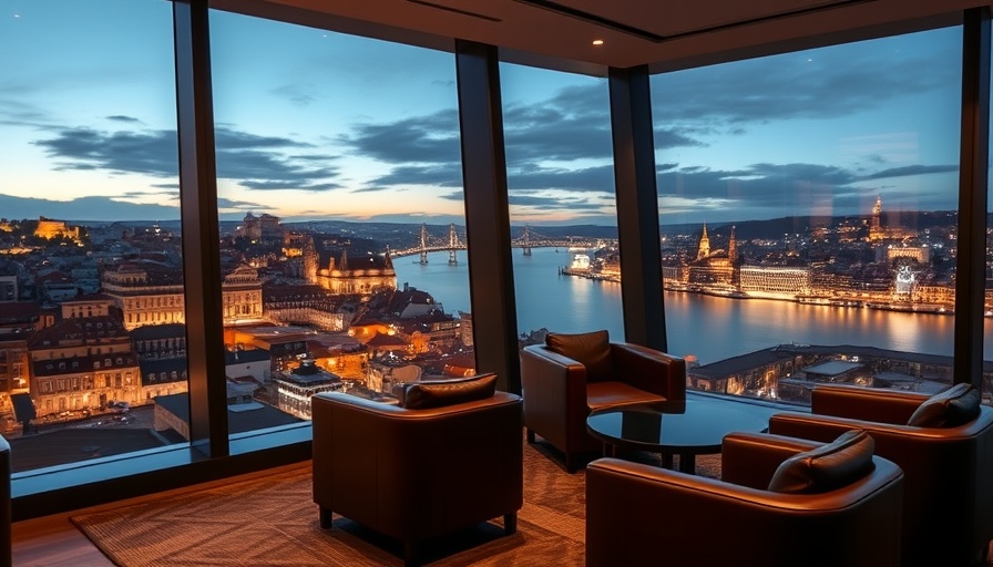 Luxurious hotel lounge view in Hilton Porto Gaia after acquisition.