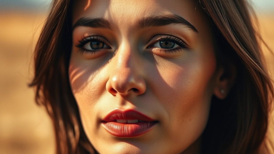 Serene woman enjoying sunlight for light therapy and brain health.