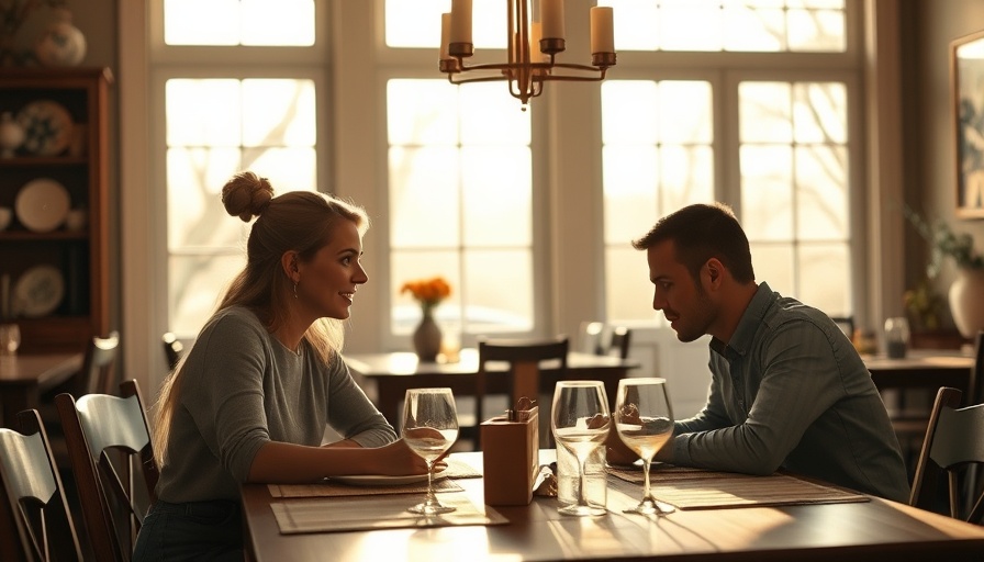 Anxious Attachment Style Zodiac Sign discussion at a table.