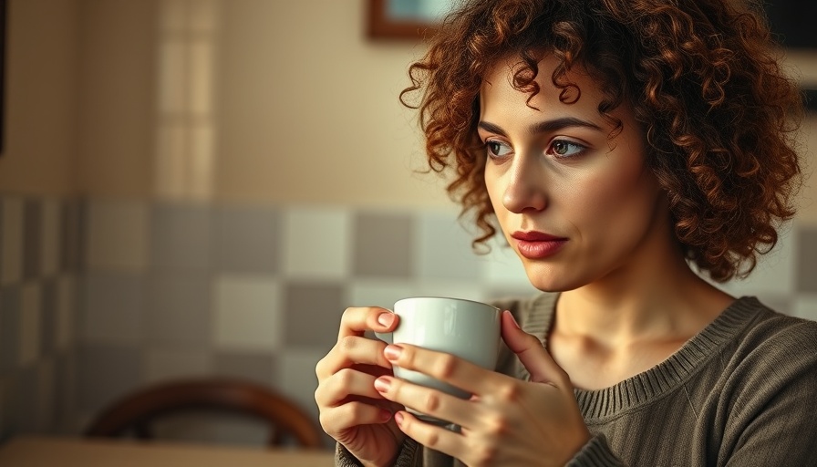 Curly-haired woman sipping tea, highlighting hibiscus tea benefits.