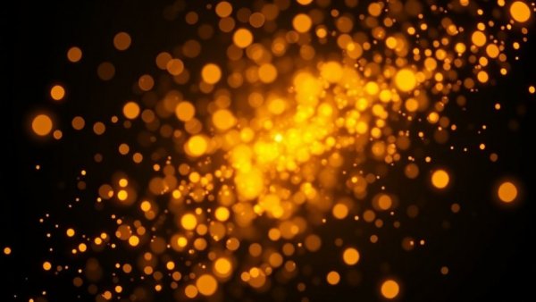 Glowing sparkles floating, symbolizing readiness for AI transformation.