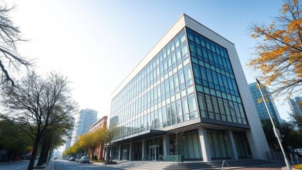 Courthouse building associated with HR retaliation award, daytime