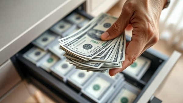 Close-up of hands handling cash, related to access to employer-provided retirement plans.