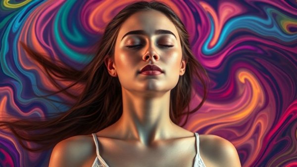 Serene meditation scene showcasing Vipassana meditation benefits.