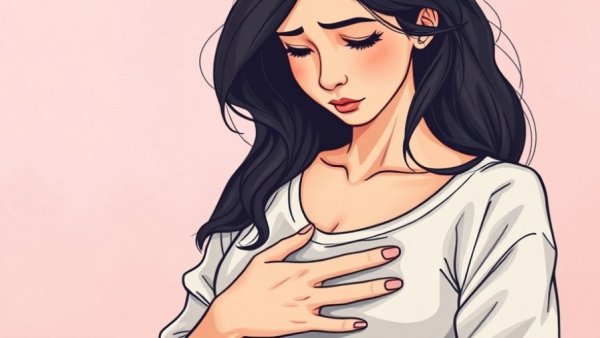 Impact of emotional suppression illustrated by introspective woman.