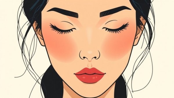 Abstract female portrait symbolizing overcoming people-pleasing, vibrant and insightful.