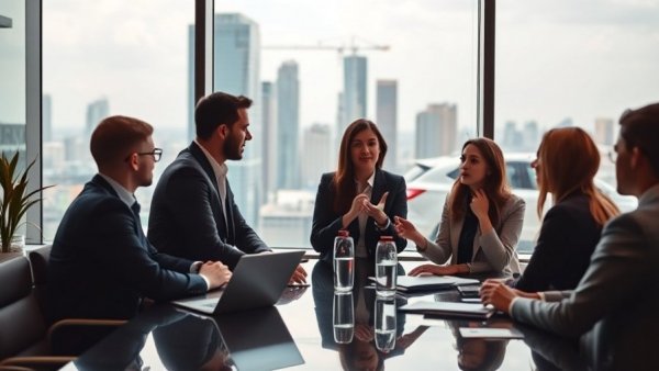 Best applicant tracking system discussion in modern office.