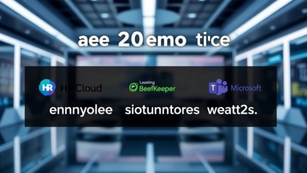 Top 10 employee communication software 2026 promotional graphic.