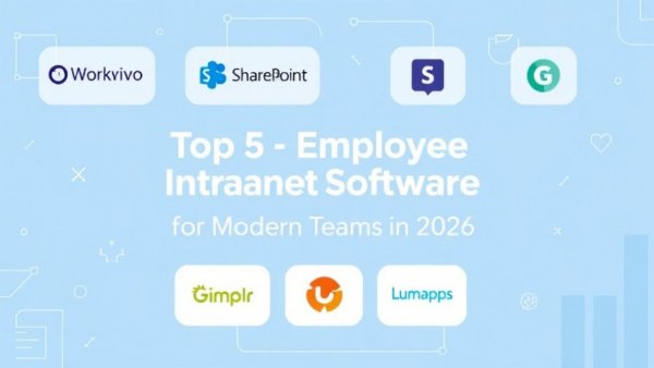 Top 5 best employee intranet software options for 2026.