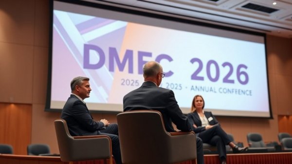 People discussing return-to-work strategies on stage at a conference.