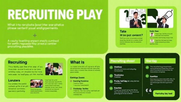 Digital ad for AI hiring solutions playbook with engaging design.
