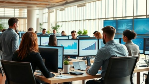 Professionals analyzing data impacts of OPT participation fees