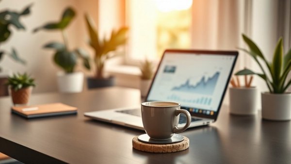 Modern workspace showcasing employee experience management tools