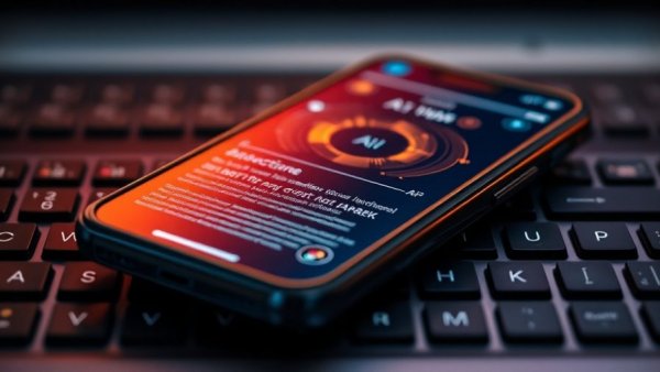 AI app 'Claude by Anthropic' on smartphone screen illustrating CEO confidence in AI adoption.