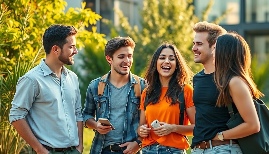 Young colleagues trading salary for friendship at work, chatting happily
