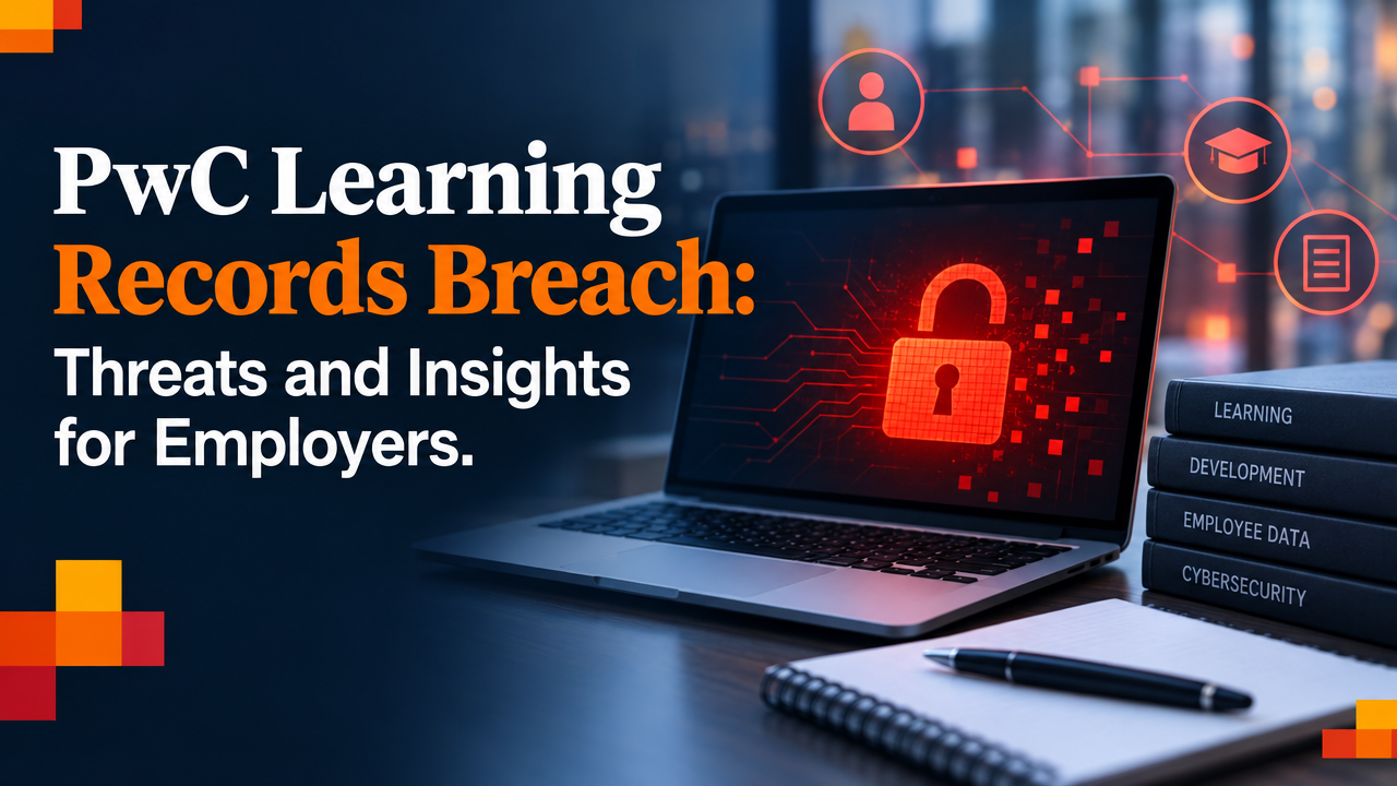 PwC data breach: people pass PwC and CIBC building logos.