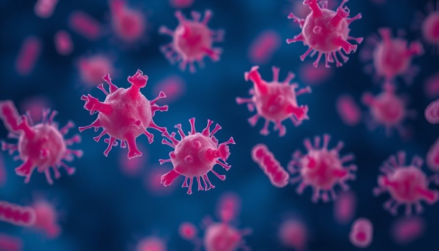 Microscopic illustration of tuberculosis bacteria detecting infectious potential.