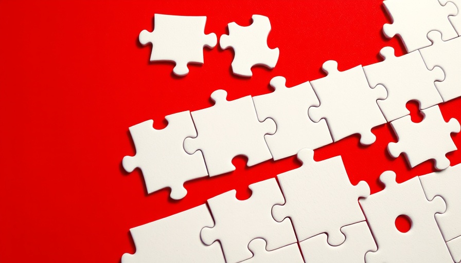 Second-order thinking in business concept illustrated with a puzzle.