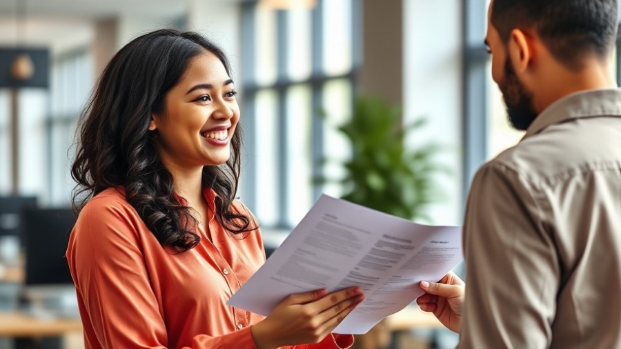 Young woman smiling during an onboarding session, Benefits of Effective Onboarding.