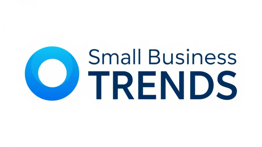 Blue gradient logo of Small Business TRENDS.