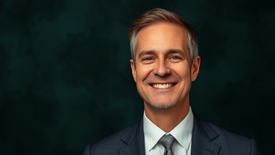 2025 Carolinas Real Estate Market Update text with a smiling man.