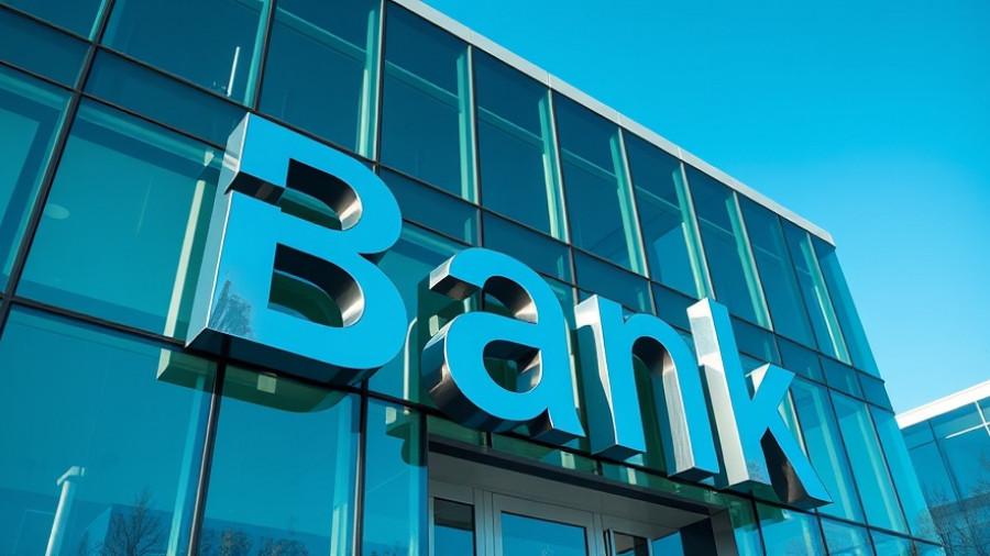 Modern bank building facade for High-Yield Savings Accounts Nigeria 2025.